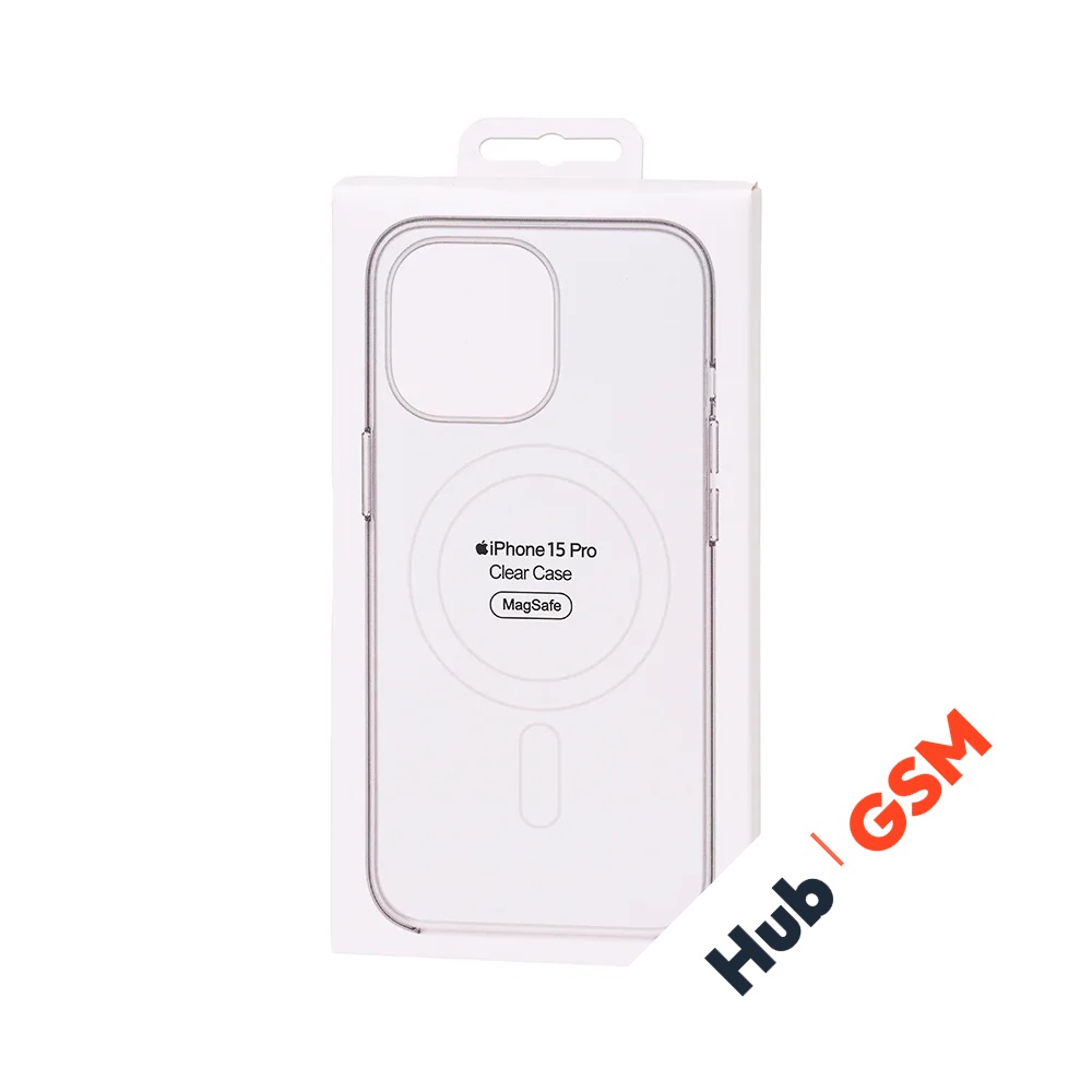 Чехол Силиконовый Clear Case iPhone 15 Pro (Прозрачный)