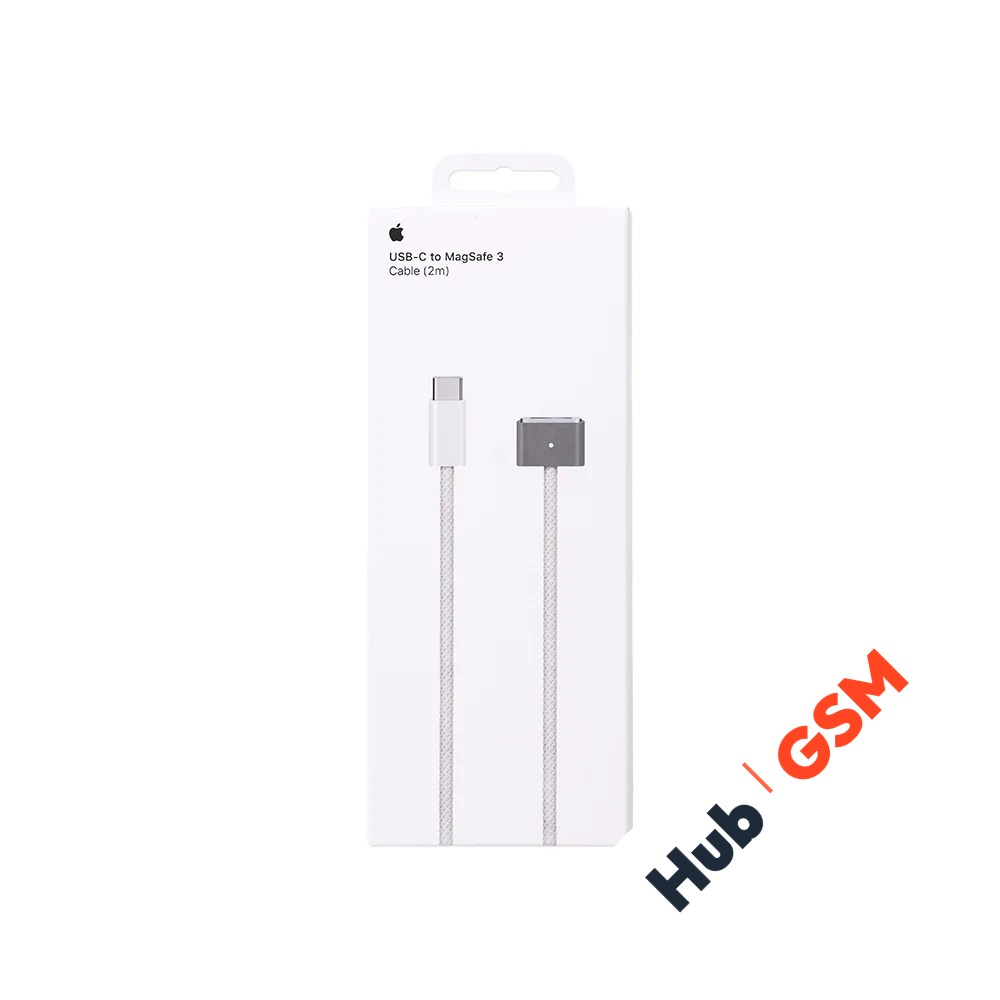 Кабель Apple USB‑C / Magsafe 3 Cable 2м OR (в коробке) (Space Grey)