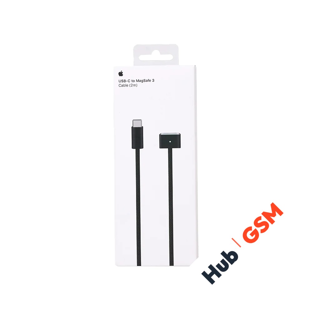 Кабель Apple USB‑C / Magsafe 3 Cable 2м OR (в коробке) (Space Black)