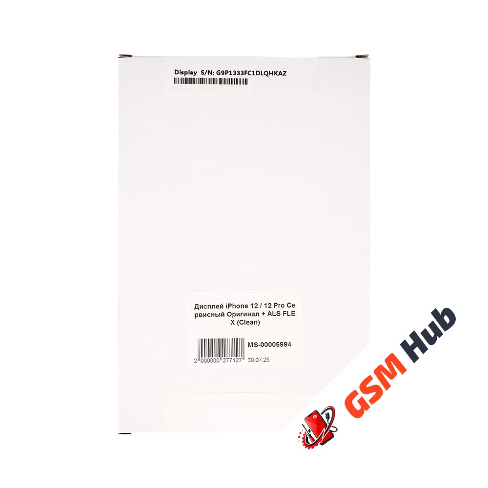 Дисплей iPhone 12 / 12 Pro + ALS FLEX (Clean) Оригинал Снятый