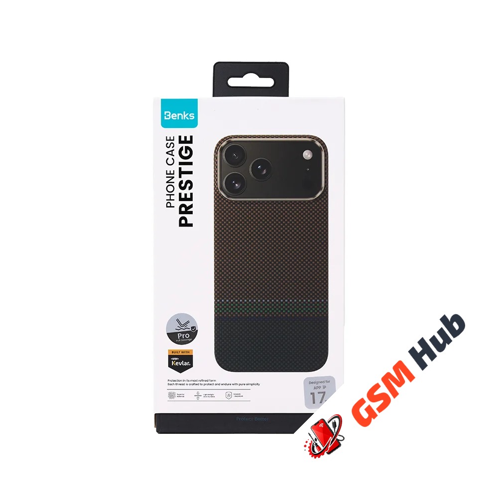 Чехол Benks ArmorPro Prestige Kevlar iPhone 17 Pro