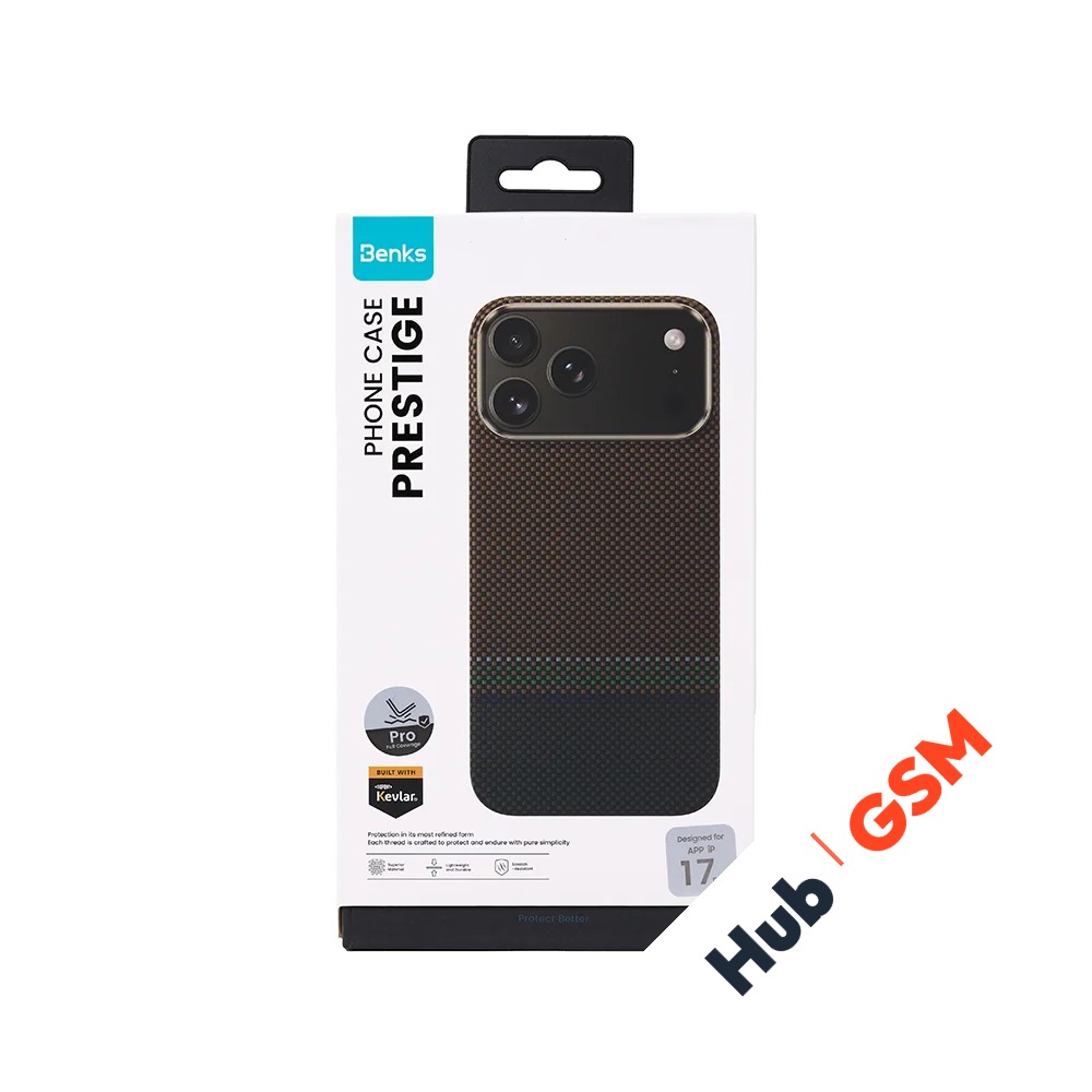 Чехол Benks ArmorPro Prestige Kevlar iPhone 17 Pro
