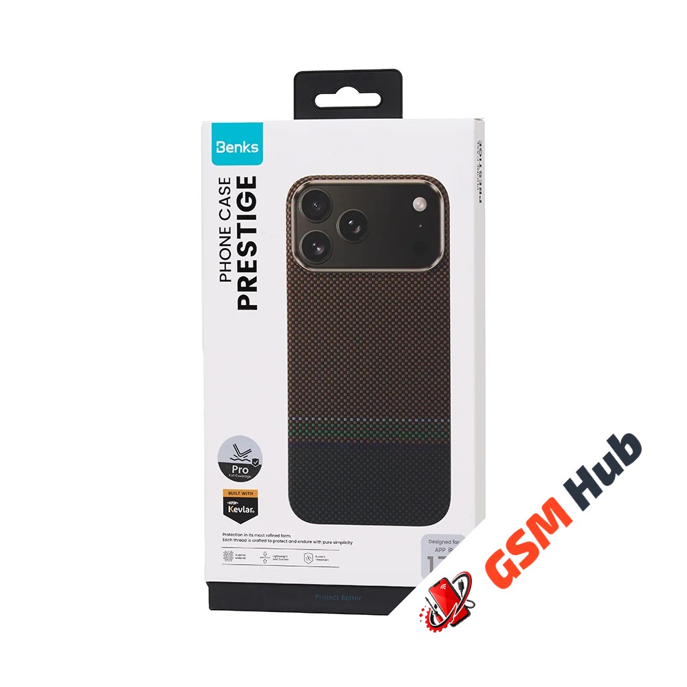 Чехол Benks ArmorPro Prestige Kevlar iPhone 17 Pro Max