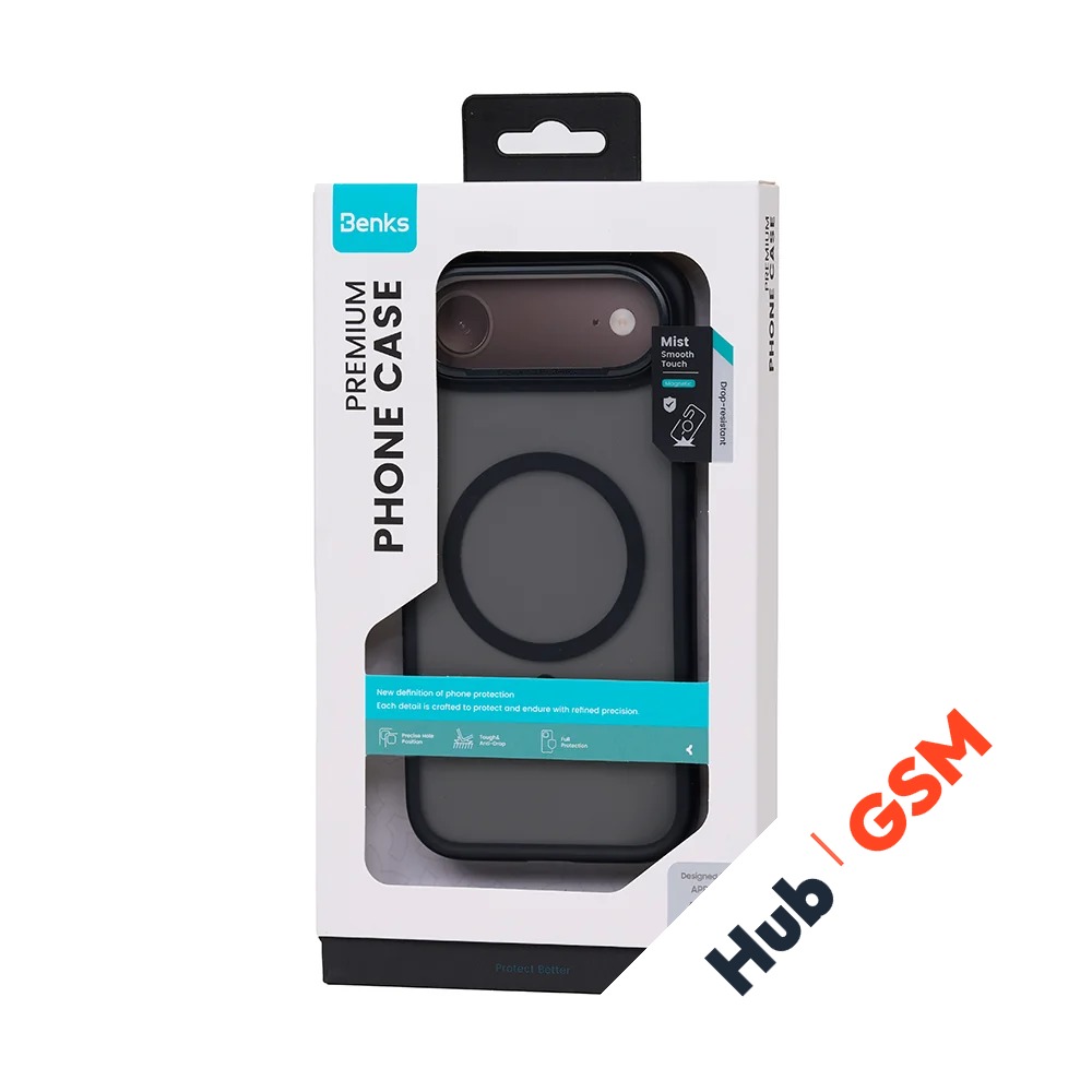 Чехол Benks Mist MagSafe iPhone 17 Air (Black)