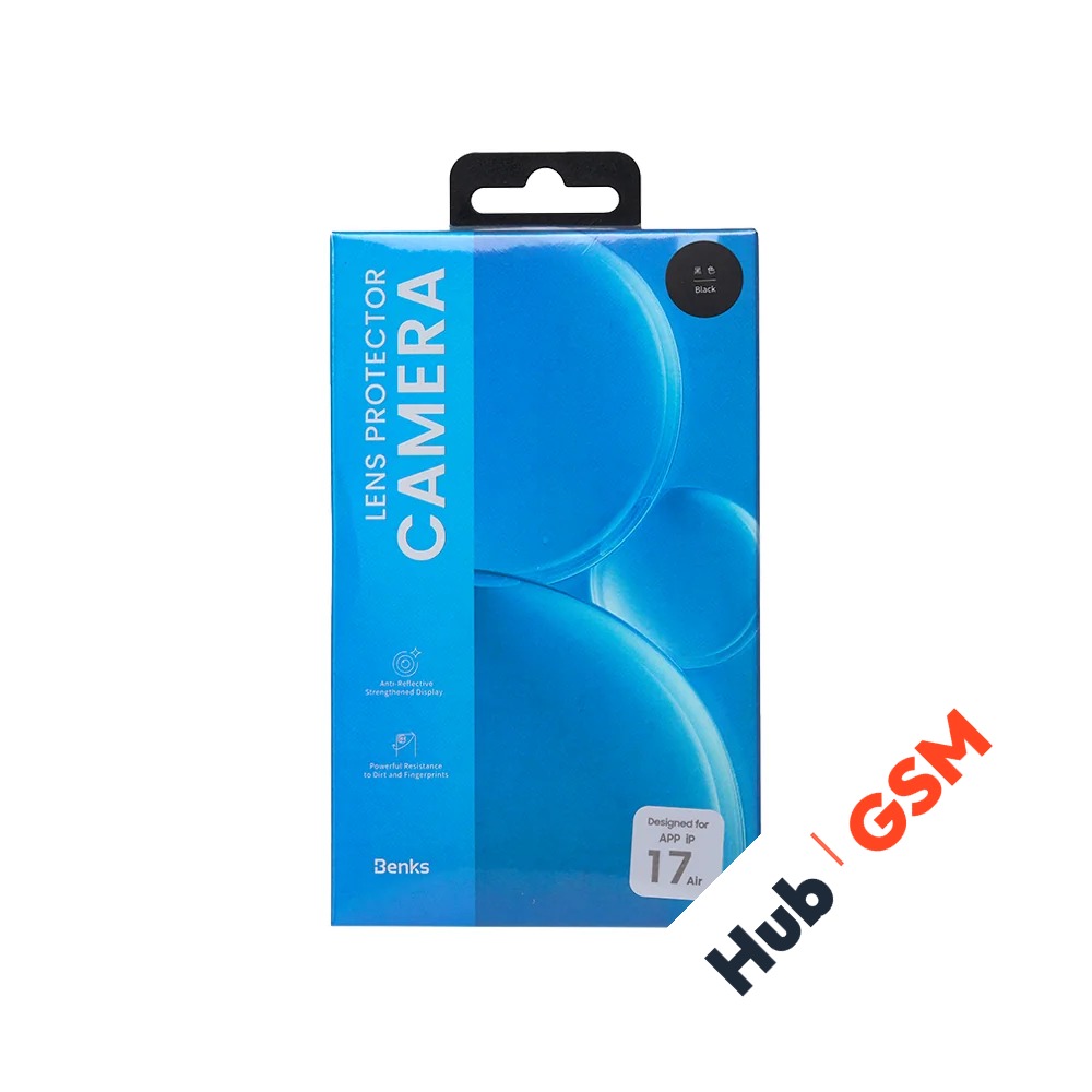 Защитное стекло камеры сапфировое Benks iPhone 17 Air (1шт)