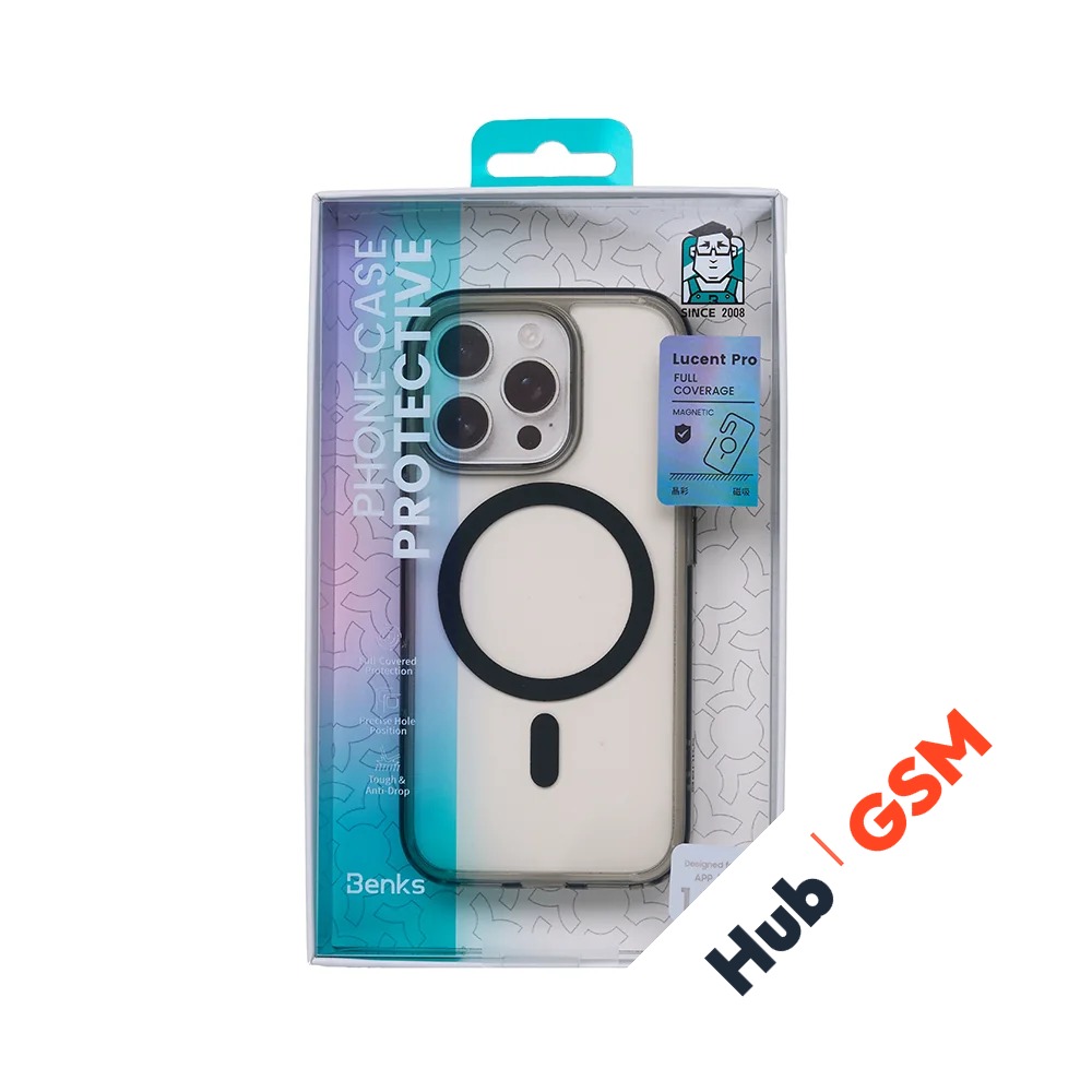Чехол Benks Lucent Pro iPhone 16 (Gray)