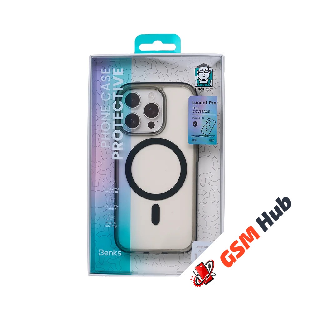 Чехол Benks Lucent Pro iPhone 16 (Gray)