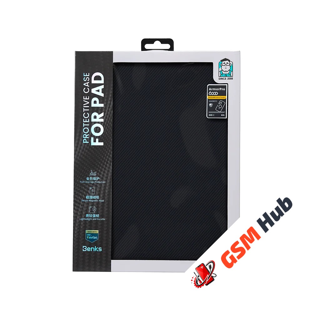 Чехол-книжка Benks ArmorPro Magnetic Kevlar iPad Air 10.9/11 (Air 4/ Air 5/2024/2025）