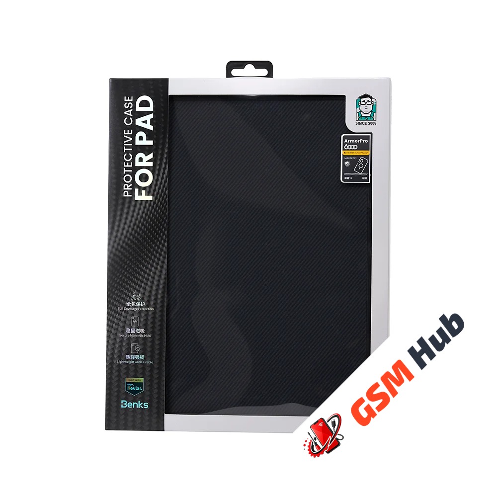 Чехол-книжка Benks ArmorPro Magnetic Kevlar iPad Air 13 (2024/2025）