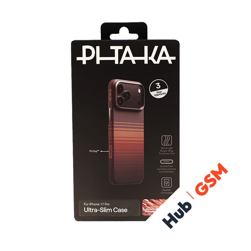 Чехол PITAKA Ultra-Slim Case for iPhone 17 Pro (Sunset) (PitaTap)