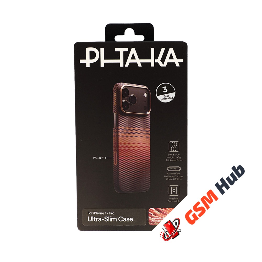 Чехол PITAKA Ultra-Slim Case for iPhone 17 Pro (Sunset) (PitaTap)