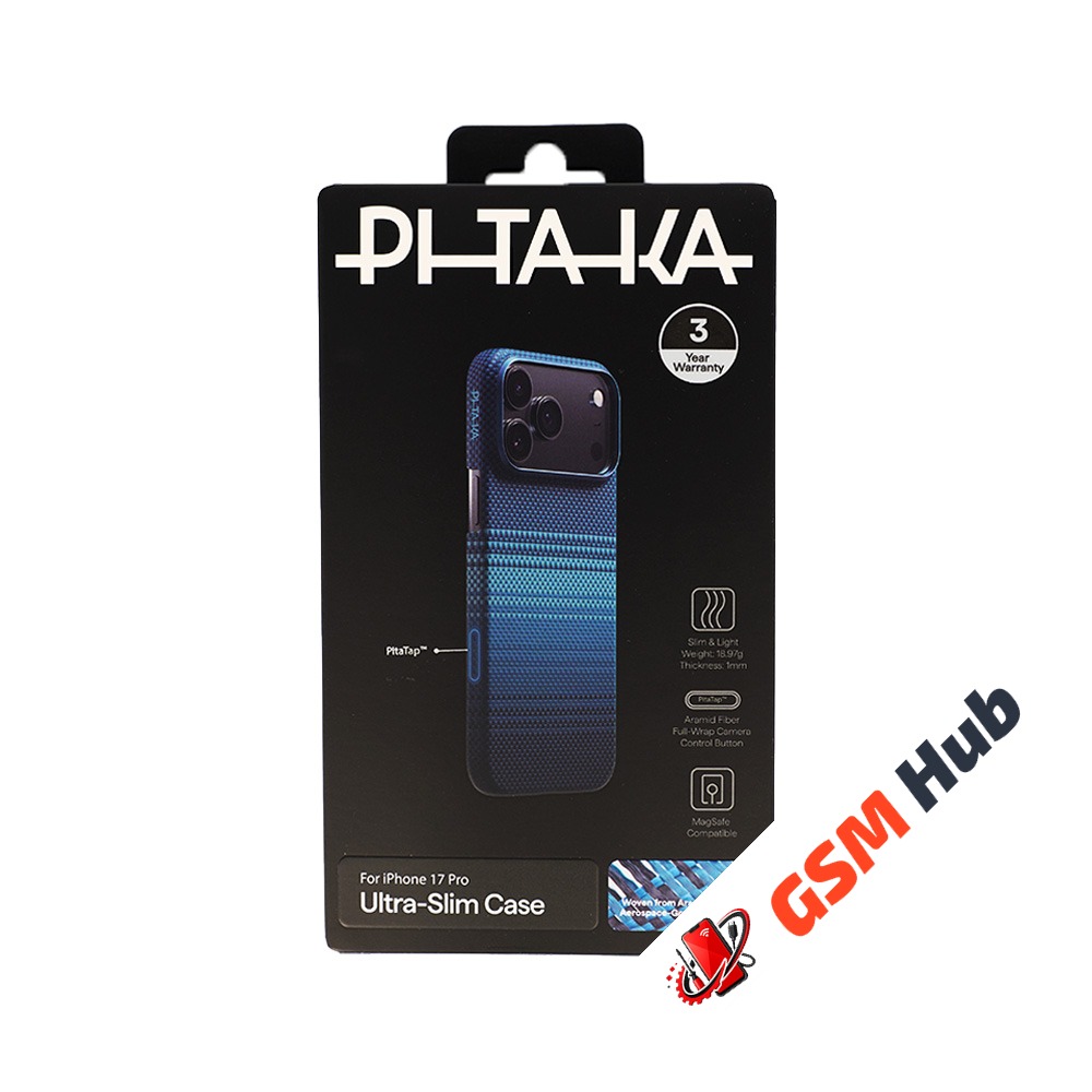 Чехол PITAKA Ultra-Slim Case for iPhone 17 Pro (Moonrise) (PitaTap)