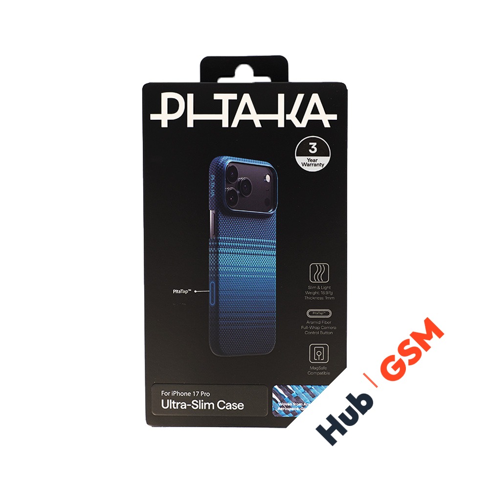 Чехол PITAKA Ultra-Slim Case for iPhone 17 Pro (Moonrise) (PitaTap)
