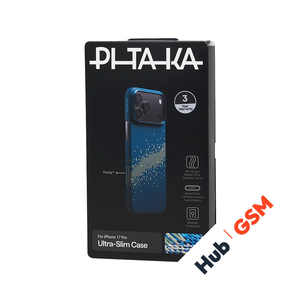Чехол PITAKA StarPeak Ultra-Slim Case for iPhone 17 Pro (Milky way galaxy) (PitaTap)
