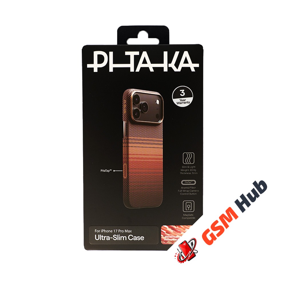 Чехол PITAKA Ultra-Slim Case for iPhone 17 Pro Max (Sunset) (PitaTap)