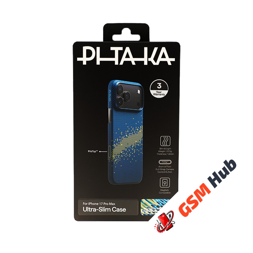 Чехол PITAKA StarPeak Ultra-Slim Case for iPhone 17 Pro Max (Milky way galaxy) (PitaTap)