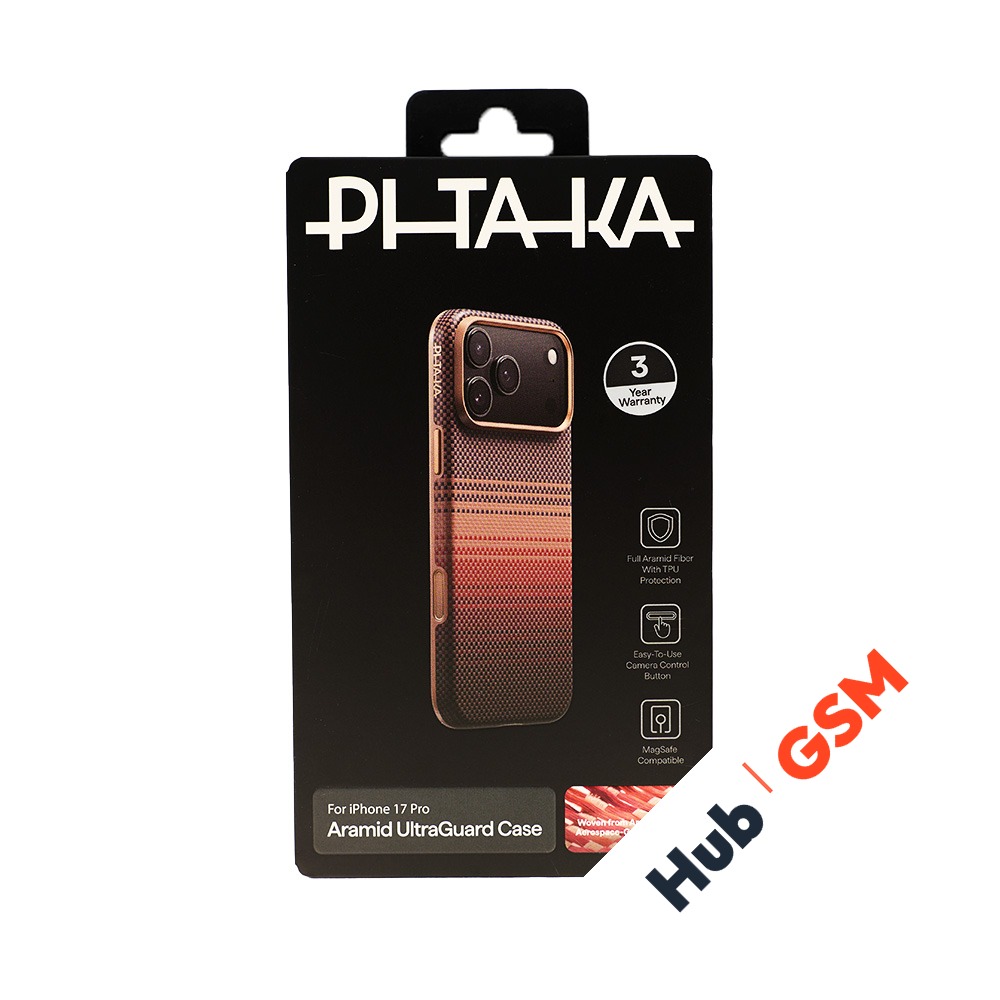 Чехол PITAKA Aramid UltraGuard Case for iPhone 17 Pro (Sunset)