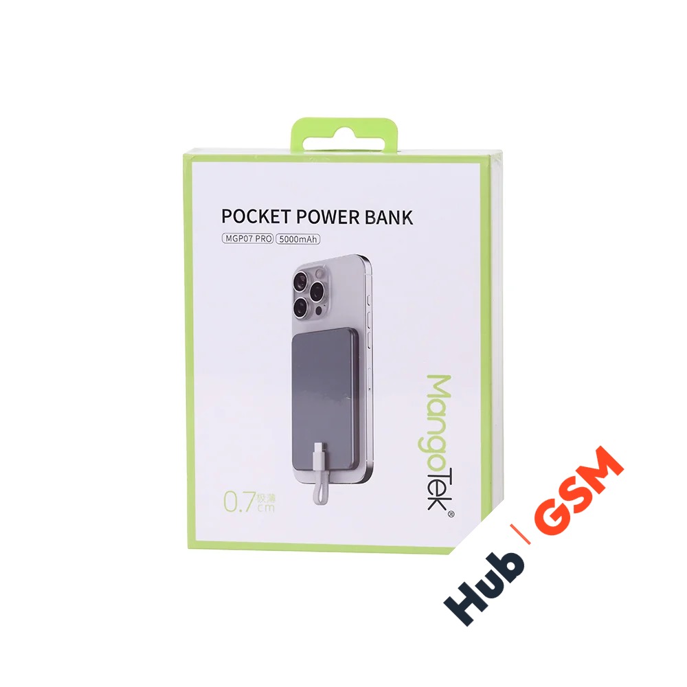 Внешний аккумулятор MangoTek MGP07 Pro (5000mAh) (Grey)