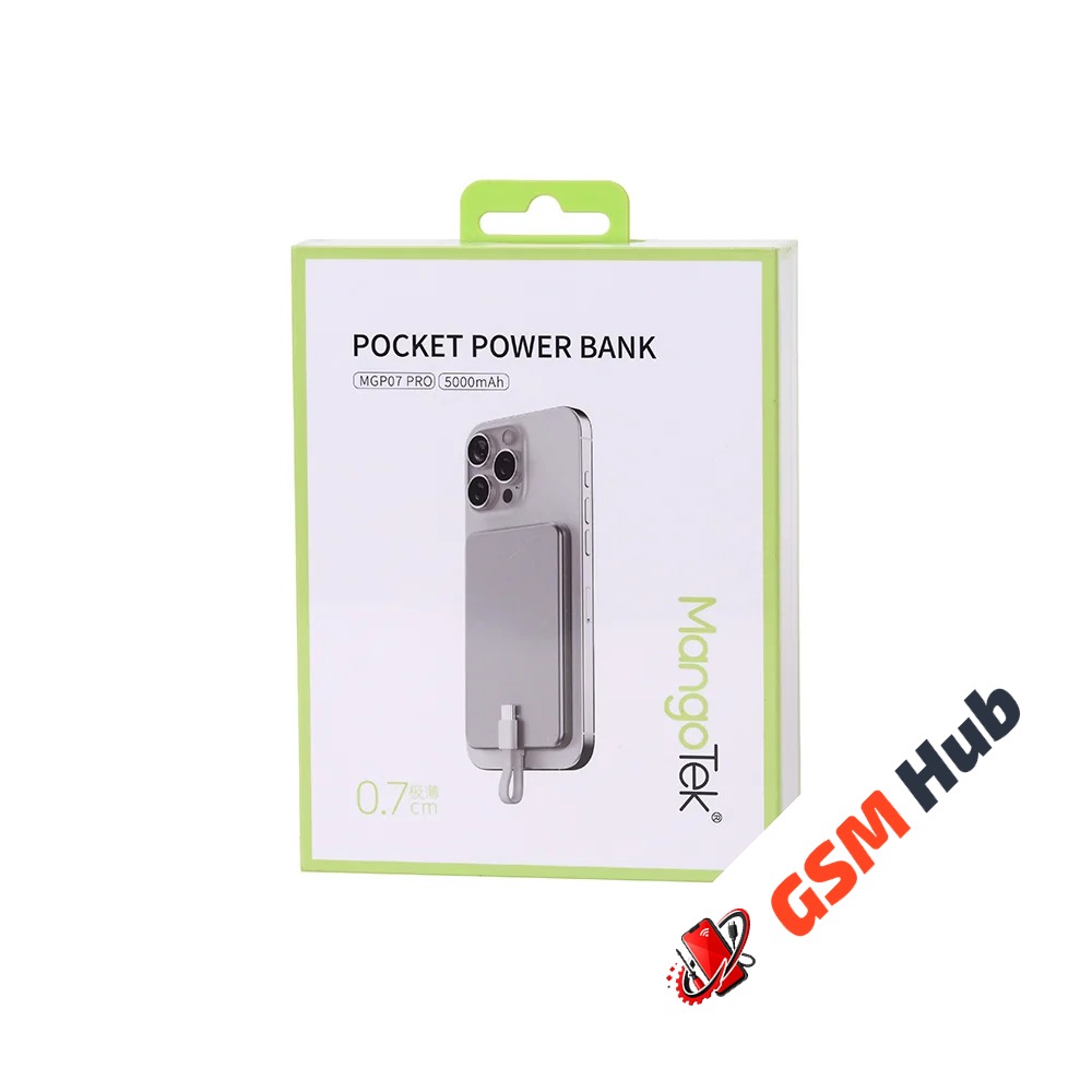 Внешний аккумулятор MangoTek MGP07 Pro (5000mAh) (Silver)