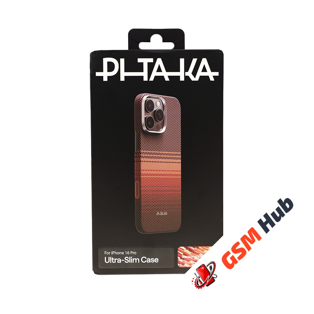 Чехол PITAKA Ultra-Slim Case iPhone (PitaTap) 16 Pro (Sunset)