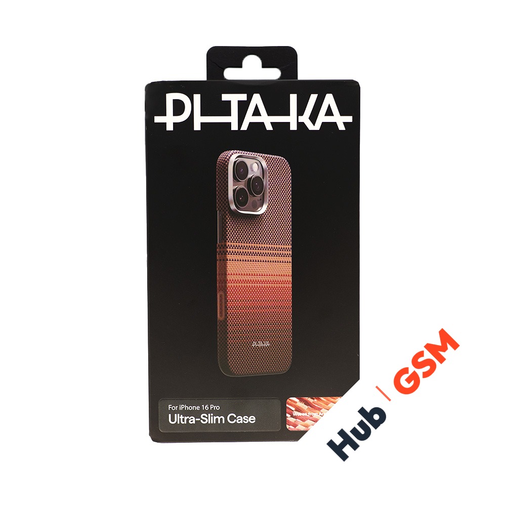 Чехол PITAKA Ultra-Slim Case iPhone (PitaTap) 16 Pro (Sunset)