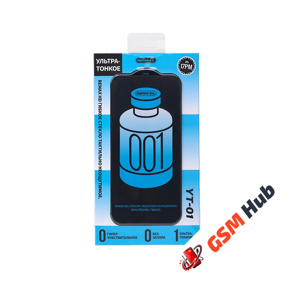 Защитное стекло Remax YT-01 (Ультратонкое) iPhone 17 Pro Max