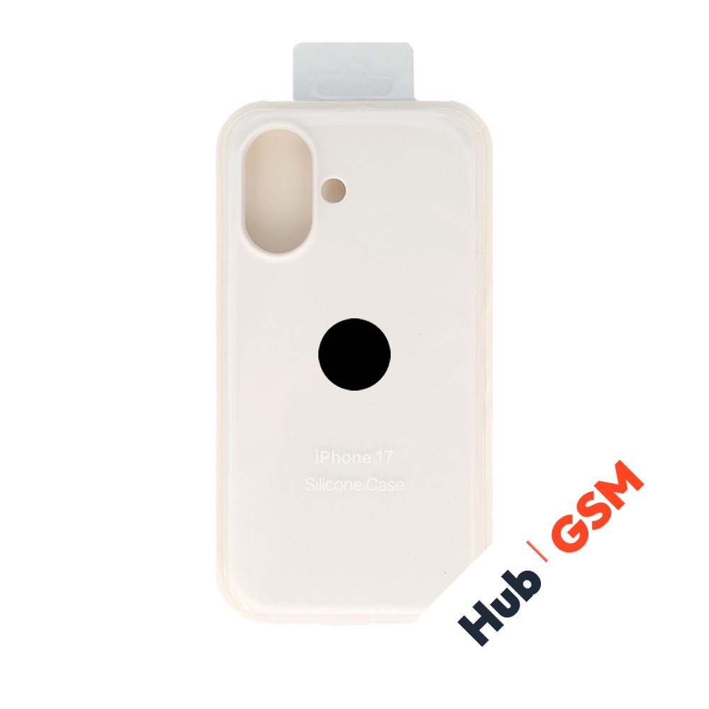 Чехол Силиконовый iPhone 17 (№9) (Белый)