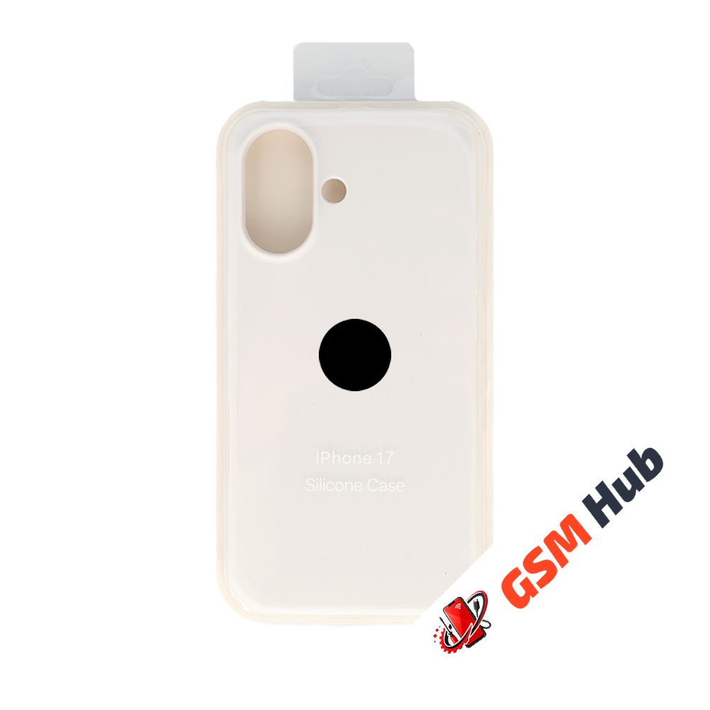 Чехол Силиконовый iPhone 17 (№9) (Белый)