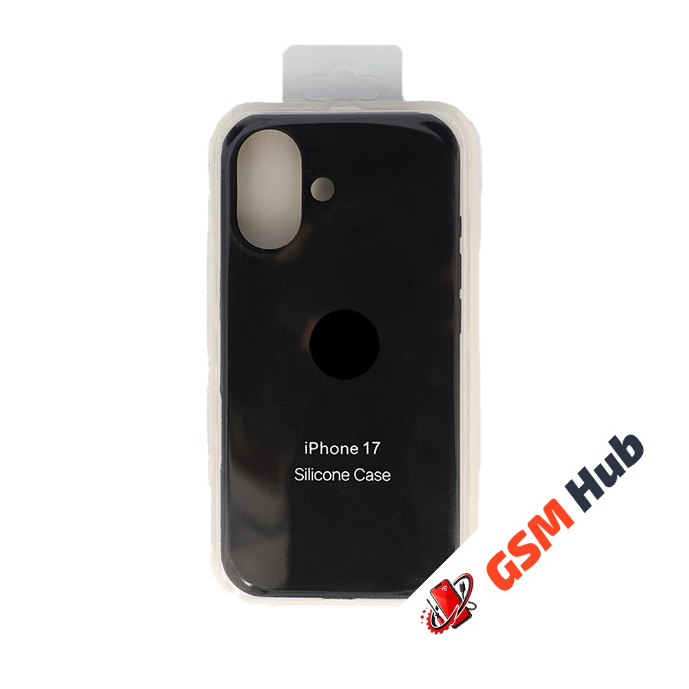 Чехол Силиконовый iPhone 17 (№18) (Черный)