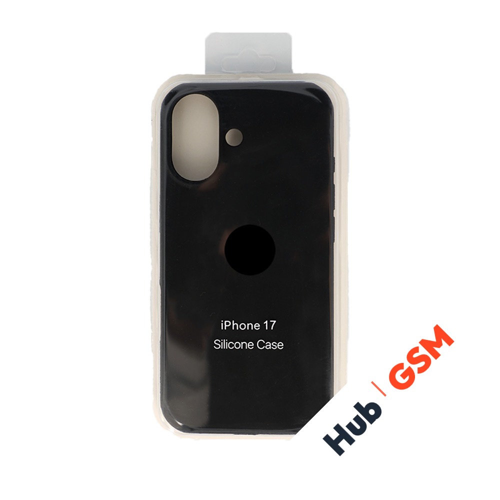 Чехол Силиконовый iPhone 17 (№18) (Черный)