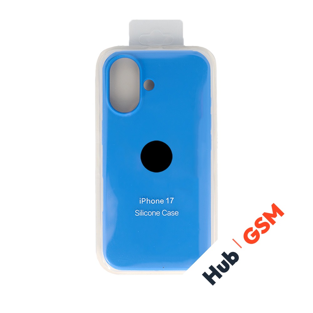 Чехол Силиконовый iPhone 17 (№3) (Синий)