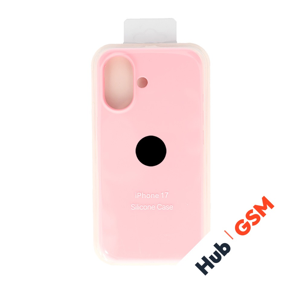 Чехол Силиконовый iPhone 17 (№6) (Розовый)