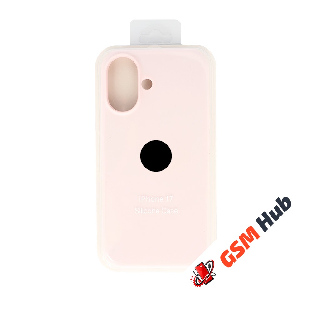 Чехол Силиконовый iPhone 17 (№75) (Светло-розовый)