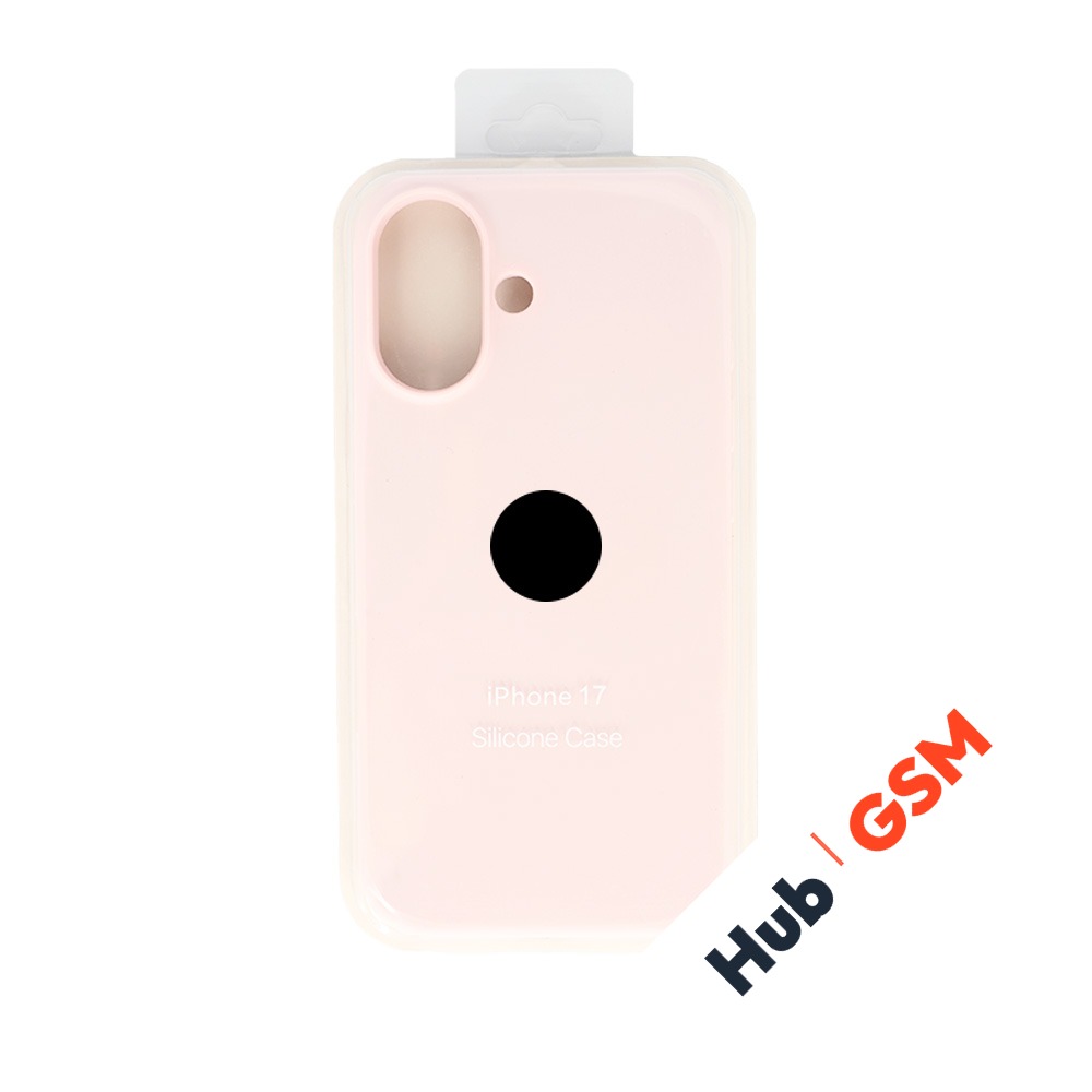 Чехол Силиконовый iPhone 17 (№75) (Светло-розовый)