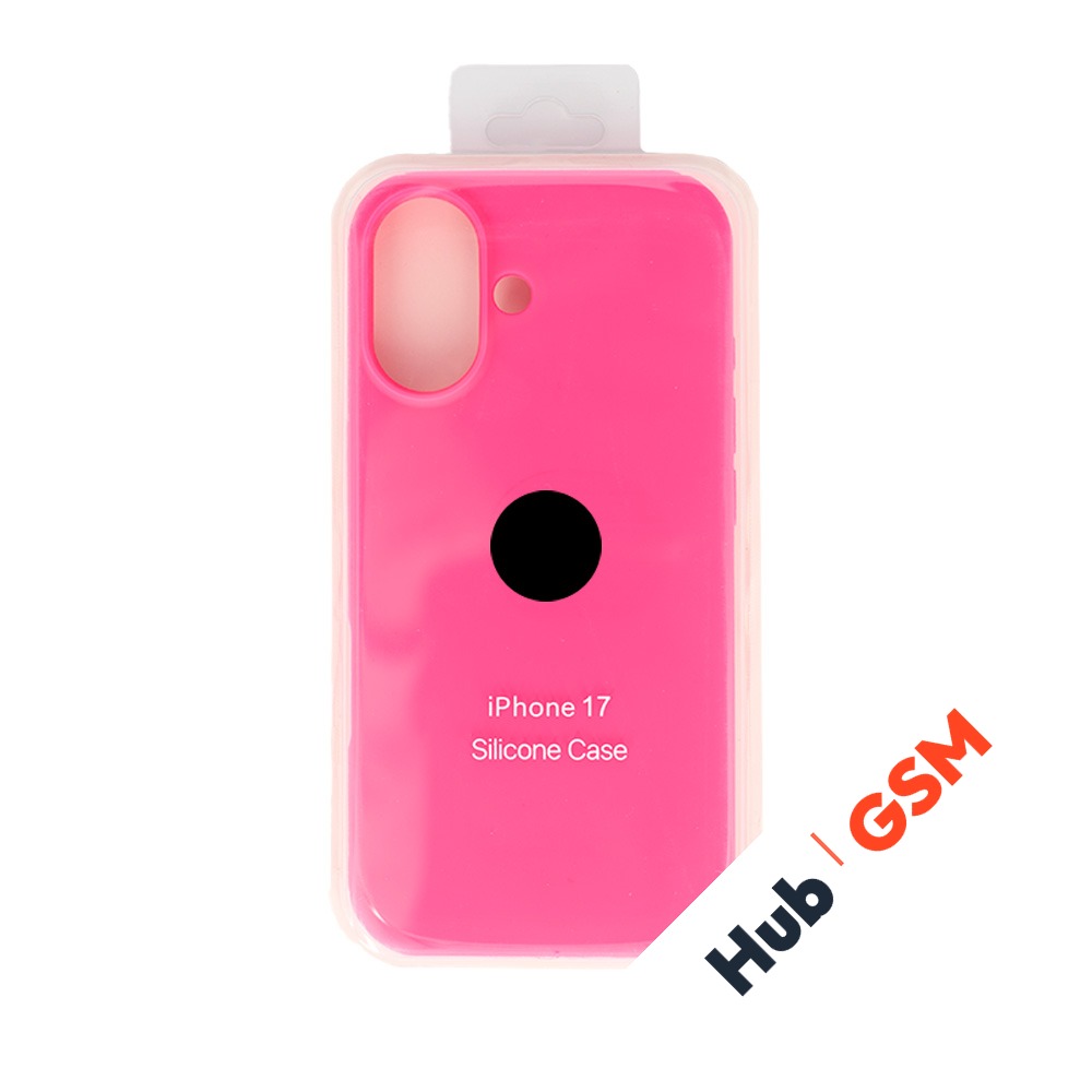 Чехол Силиконовый iPhone 17 (№47) (Малиновый)