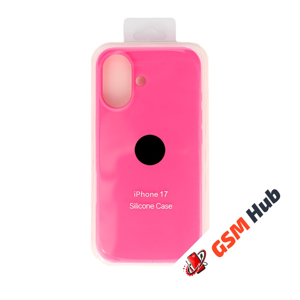 Чехол Силиконовый iPhone 17 (№47) (Малиновый)