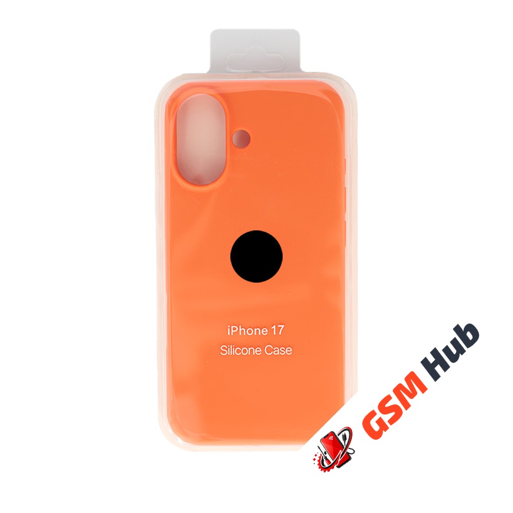 Чехол Силиконовый iPhone 17 (№66) (Оранжевый)