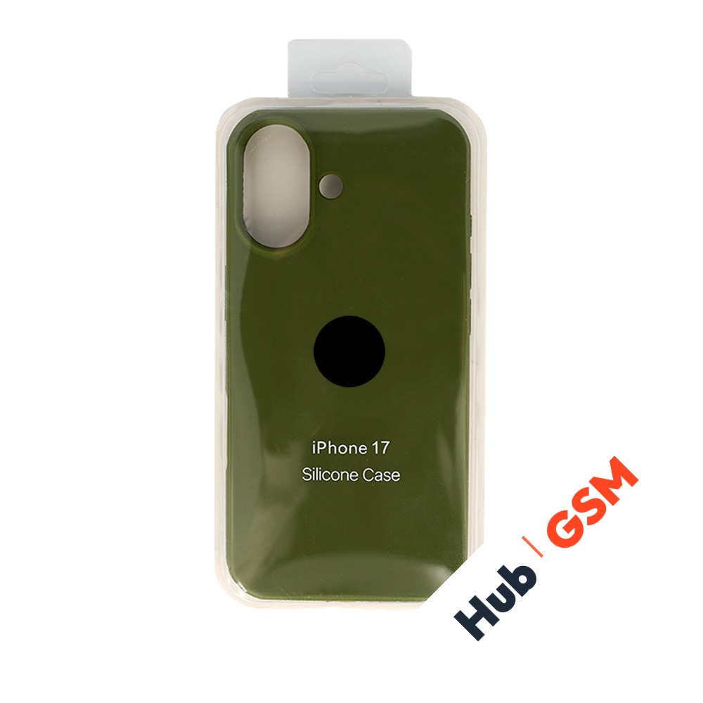 Чехол Силиконовый iPhone 17 (№48) (Зеленый)