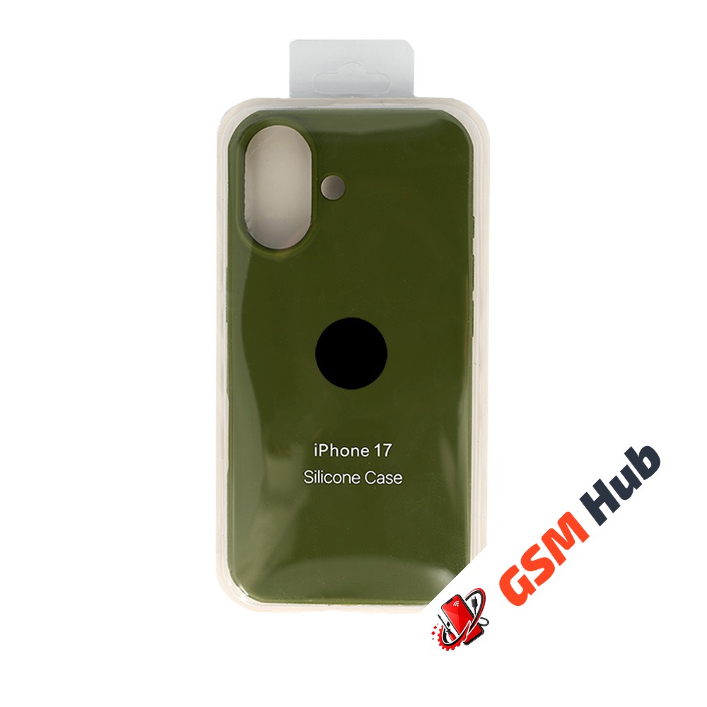 Чехол Силиконовый iPhone 17 (№48) (Зеленый)