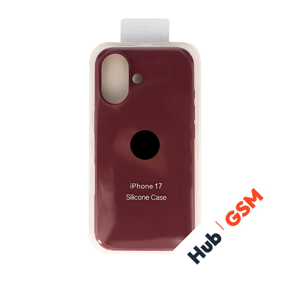 Чехол Силиконовый iPhone 17 (№67) (Фиолетовый)