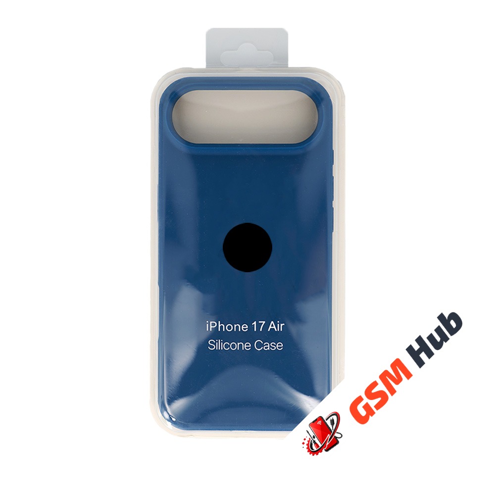 Чехол Силиконовый iPhone 17 Air (№20) (Кобальтово-синий)