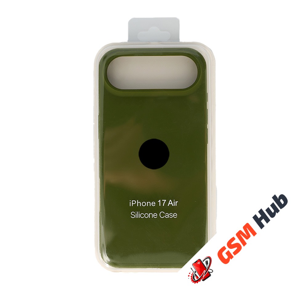 Чехол Силиконовый iPhone 17 Air (№48) (Зеленый)