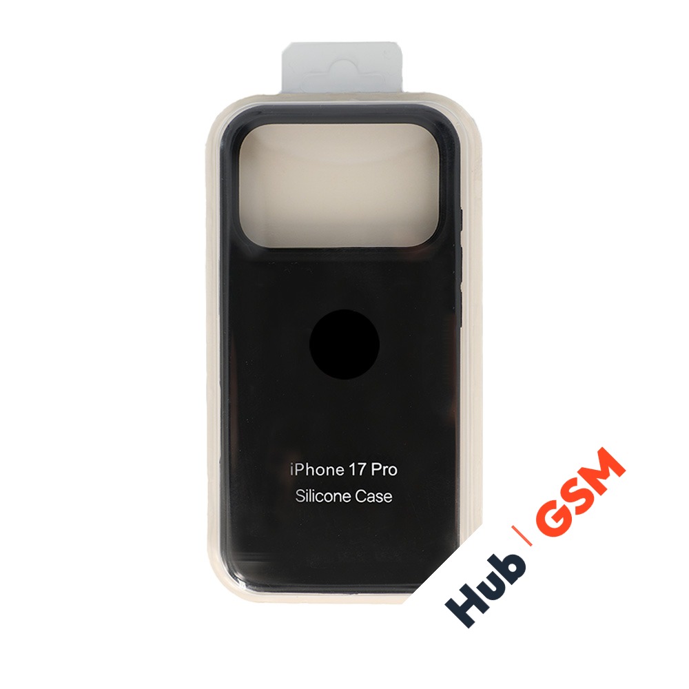 Чехол Силиконовый iPhone 17 Pro (№18) (Черный)