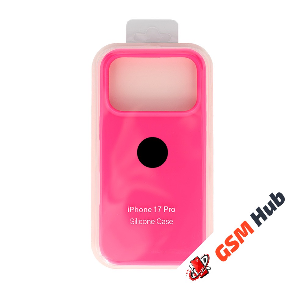 Чехол Силиконовый iPhone 17 Pro (№47) (Малиновый)
