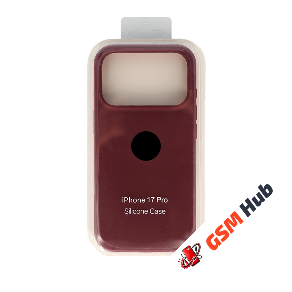 Чехол Силиконовый iPhone 17 Pro (№67) (Фиолетовый)