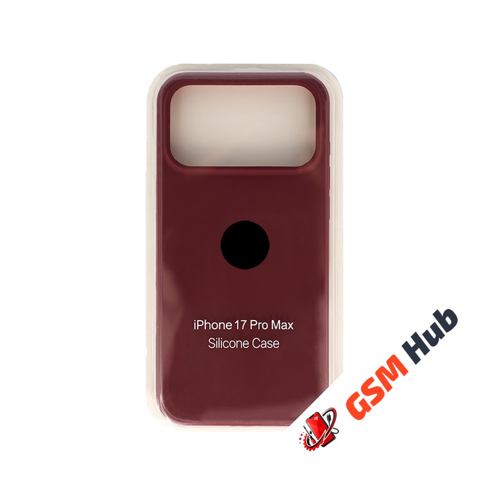 Чехол Силиконовый iPhone 17 Pro Max (№67) (Фиолетовый)