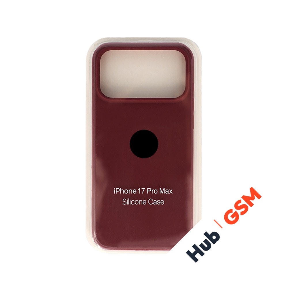 Чехол Силиконовый iPhone 17 Pro Max (№67) (Фиолетовый)