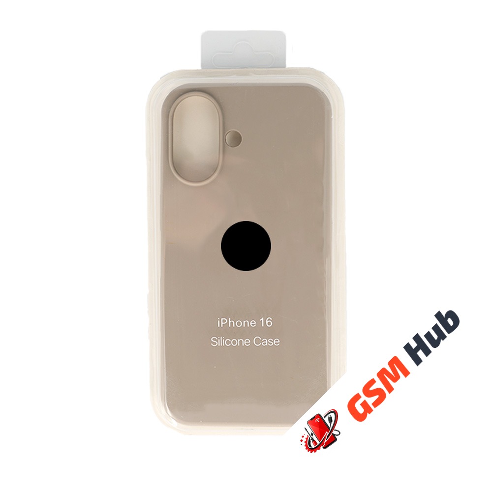 Чехол Силиконовый iPhone 16 (№23) (Серый)