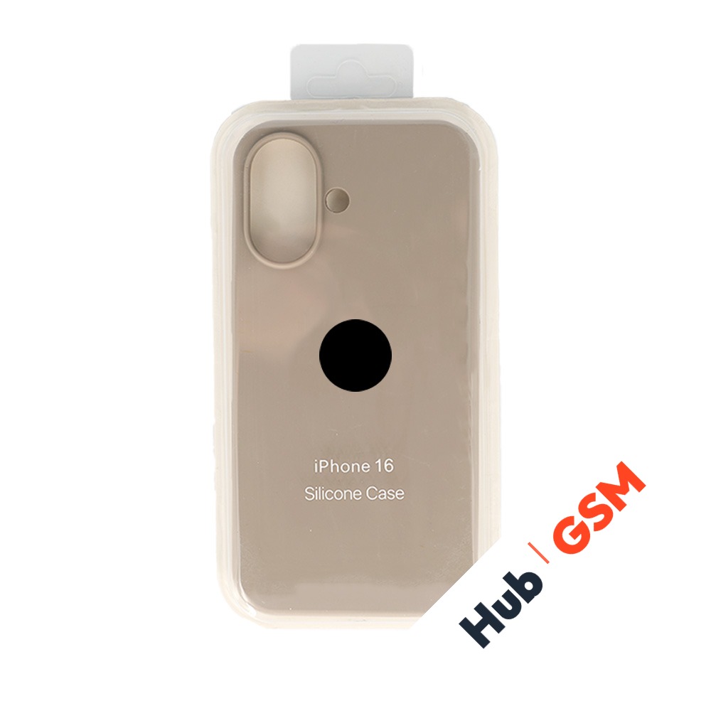Чехол Силиконовый iPhone 16 (№23) (Серый)