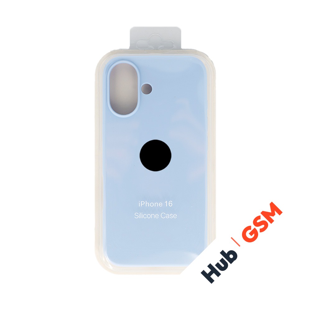 Чехол Силиконовый iPhone 16 (№5) (Сиренево-фиолетовый)